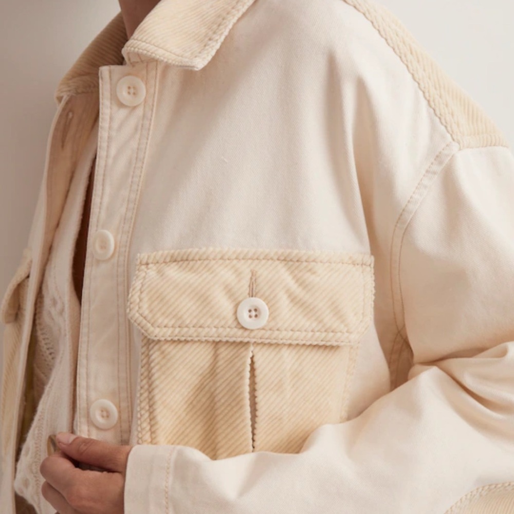 Madewell Chino Boxy Shirt Jacket - Picture 4 of 9